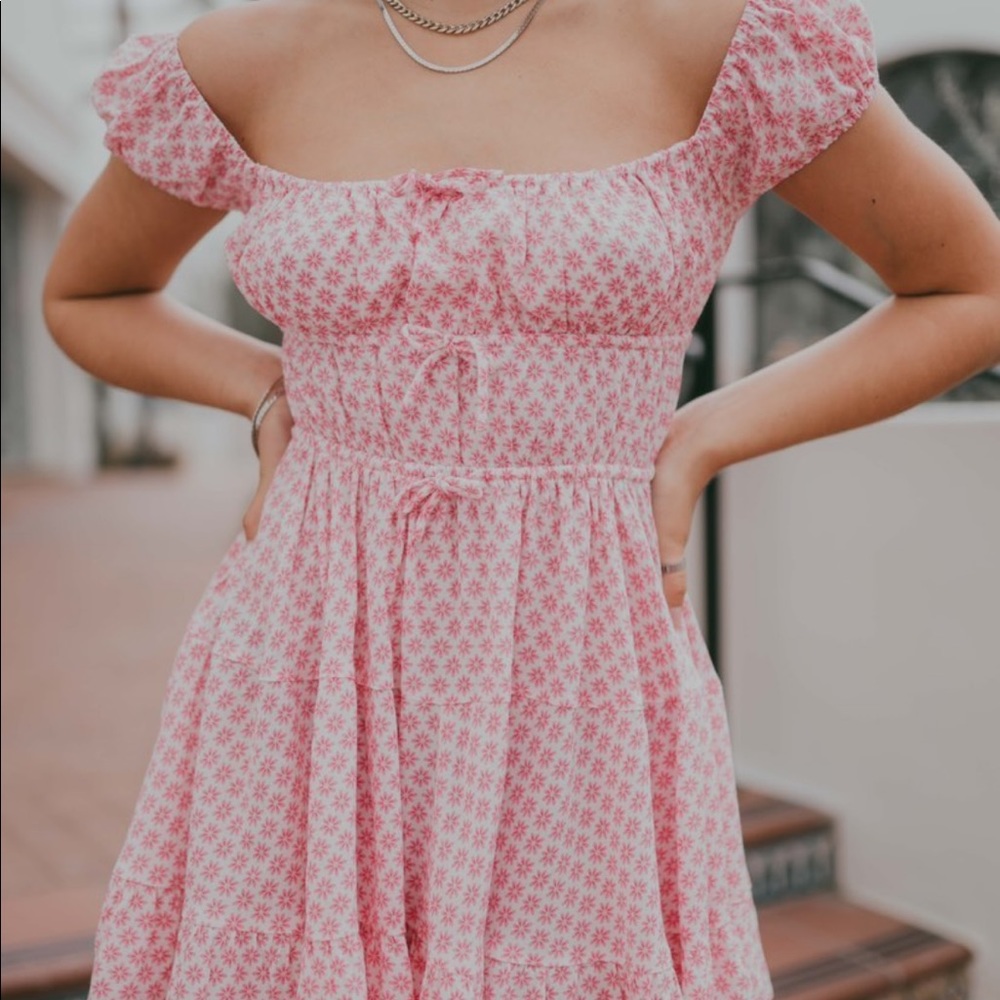 Floral Pink Dress